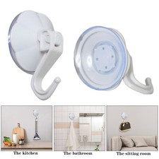 Extra Large Strong Suction Cup Hooks HEAVY DUTY Tile/Glass/Window Bath Hanger UK
