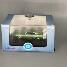 Oxford Automobile 1:87 Dodge Charger Daytona 1969 Bright Green/white 87DD69003