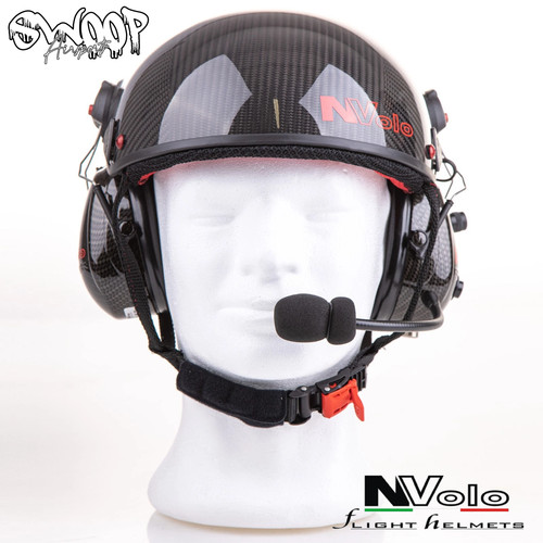 Nvolo paramotor helmet with - v1,