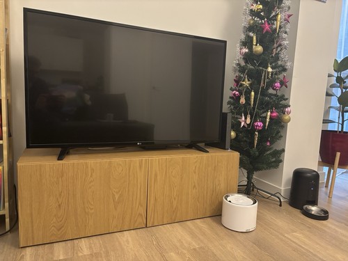 Ikea unit oak effect - tv,