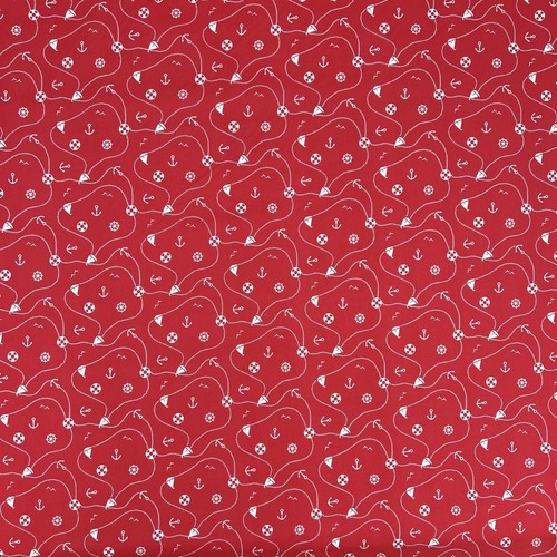 Nautical sea design polycotton - design,
