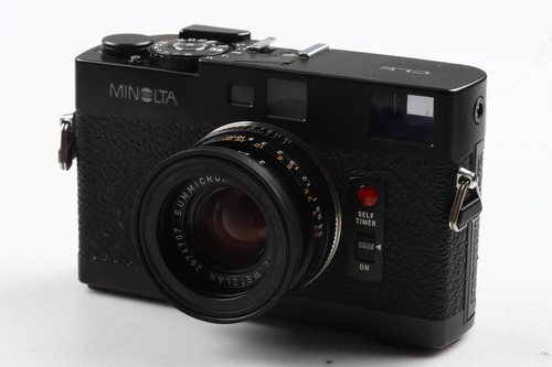 Minolta cle with 0 - 40, f/2.0