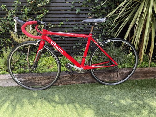 Btwin red triban road - btwin, 3