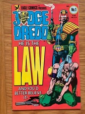 EAGLE COMICS JUDGE DREDD #1