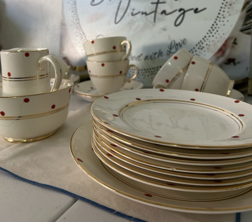 Vintage china cups saucers - vintage,
