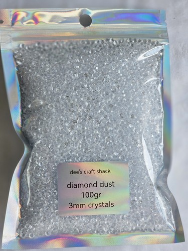 100gr 3mm crystals - , diamond