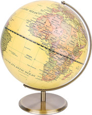 Exerz 30Cm World Globe Antique