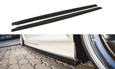 Side Skirts Diffusers Maxton Design Gloss Black ABS For Audi S3 8P