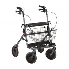 Rollator Dietz FAKTO +, Standard Rollator Height Adjustable in Manganese Grey NEW Original Packaging