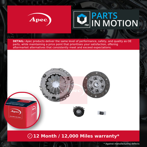 Clutch kit 3pc - kit,