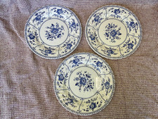 3 x Johnson Bros Indies Blue &