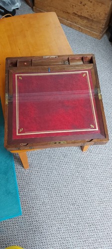 Antique writing slope 5 x - slope.,