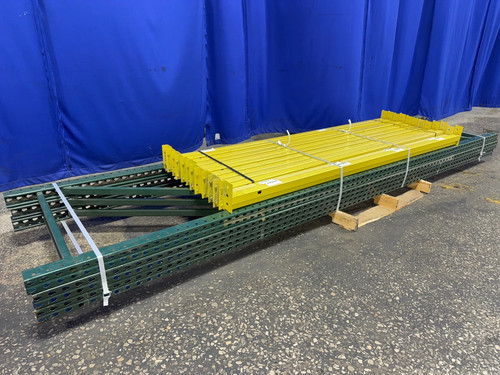Pallet racking tear - racking, drop