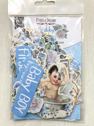 Baby boy die cuts victorian - boy,