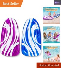2 Pack Inflatable Body Boards