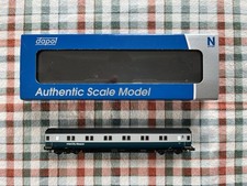 DAPOL 2P-006-001, Mk 3 InterCity Sleeper Coach, BR Blue Grey, 10510, N Scale
