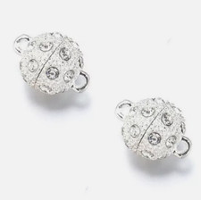 5 Sets Round Silver Plated