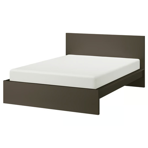 Ikea malm high bed frame - high,