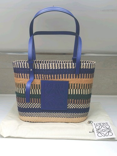 Loewe bolso square raffia - loewe,