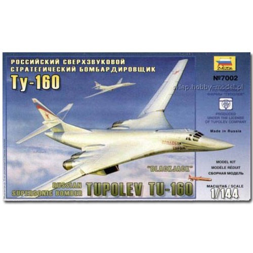 Zvezda 7002 tupolev tu160 - 7002,