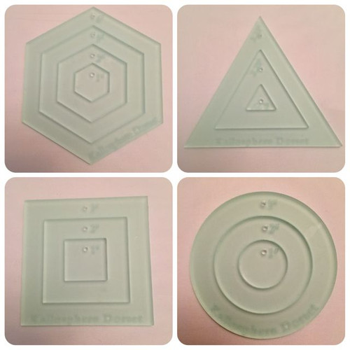 Quilting mini templates