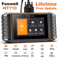 Foxwell OBD2 Scanner ABS SRS DPF Injector TPMS Car All System Diagnostic Tool UK