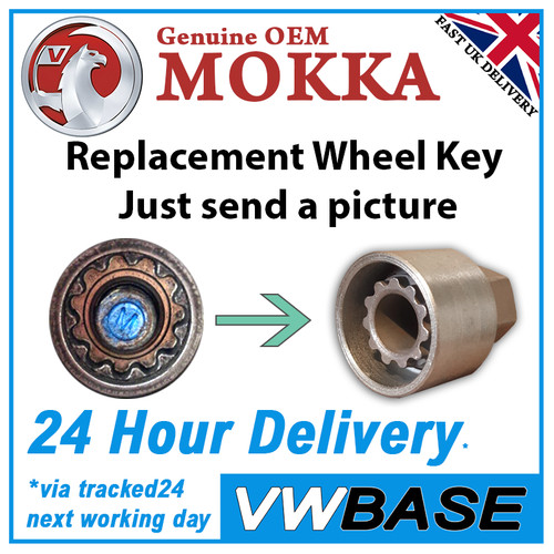 Vauxhall mokka wheel nut - vauxhall,