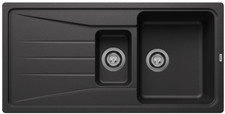 BLANCO Sona 6S Silgranit Kitchen Sink Anthracite 1.5 bowl reversible inset