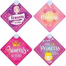 Princess on Board Personalised