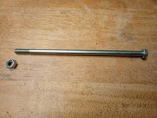 Honda C50 C70 C90 Cub Swingarm Bolt And Locknut Spindle Pivot Shaft 10 x 240mm