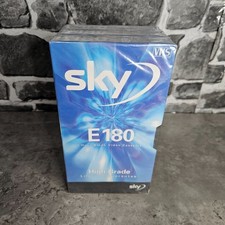 Blank VHS SKY E180 3 HOUR High Grade Video Cassette Tape Blank 180 min New