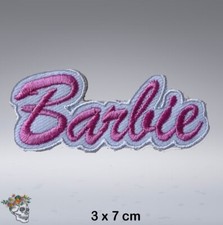 Pink Barbie Logo Iron On patch