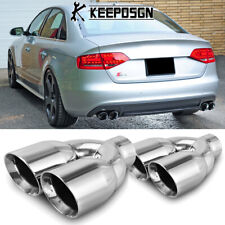 For Audi S4 B8 B8.5 Dual 2.5"