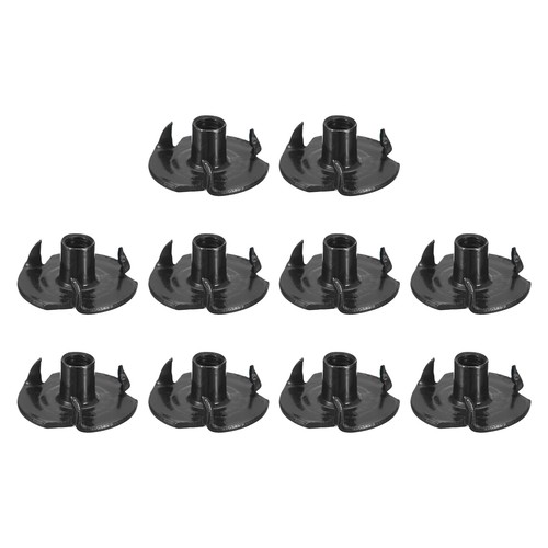 Nuts zinc plated - #8-32, t-nuts,