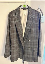 H&M Ladies Tweed Blazer Size