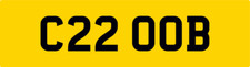 RARE ZOOB REG NUMBER PLATE