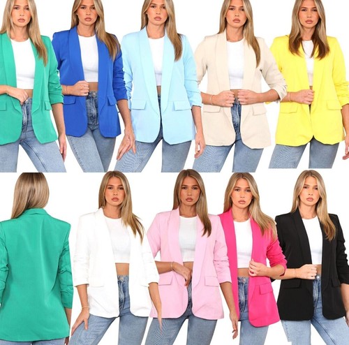 Ladies ruched sleeve fully - ladies,