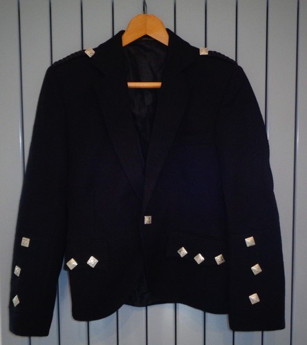 Black 100 wool - wool, scottish