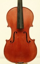 Old French violin labelled BRETON