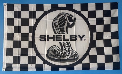 Shelby cobra checkered flag - cobra,