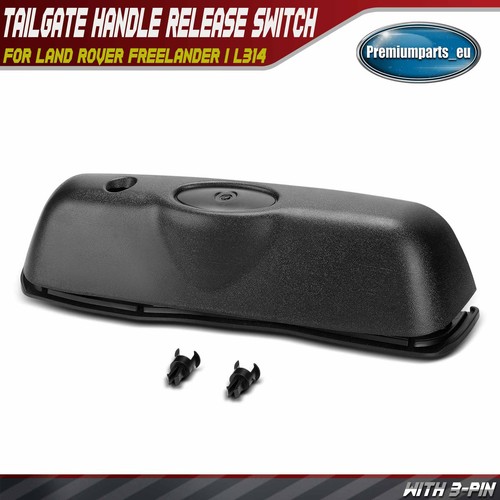 Tailgate boot handle rear - boot, for