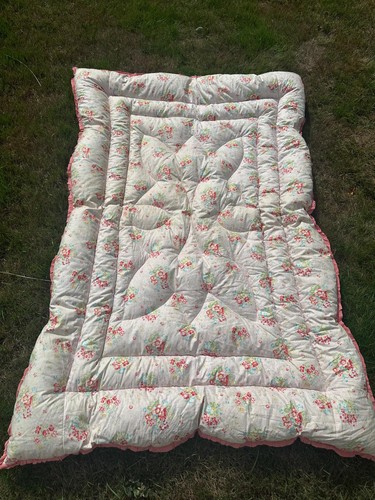 Vintage eiderdown pink - pink, cotton