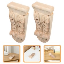 2 Pcs European Style Wooden