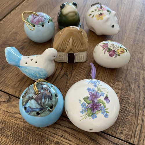 Vintage pomanders air - 8x,