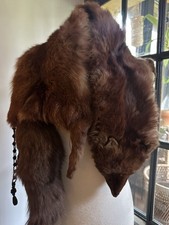 Antique Vintage Red Fox Fur