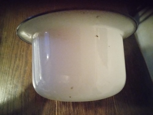 Vintage white enamel childs - vintage,