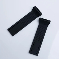 28mm Rubber Strap Fits For