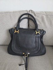 Authentic Large Black Chloe Marcie Bag