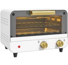 HOMCOM Small Toaster Oven Mini