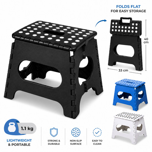 Heavy duty folding step - step, stool